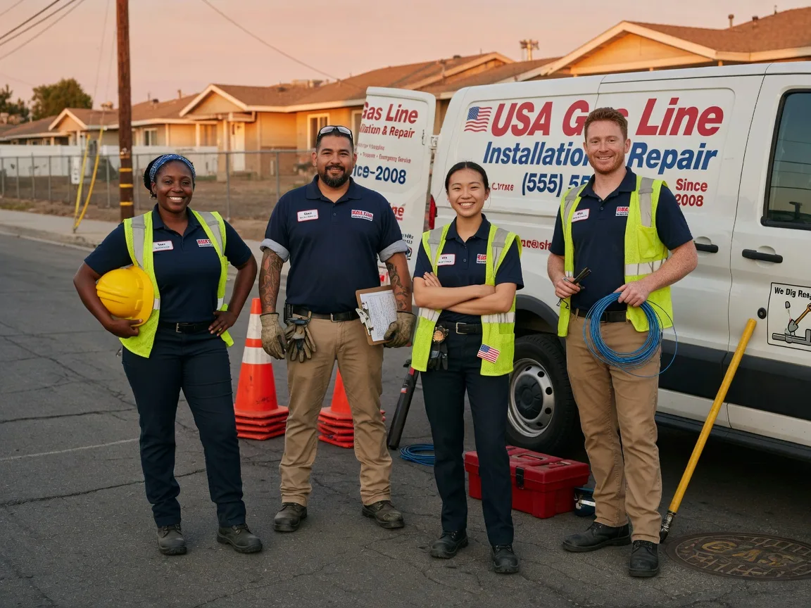 Gas Line Installation company in Irene, TX